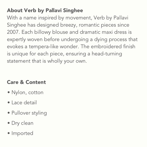 Anthropologie Ivory Verb Pallavi Singhee Lace Strapless Tube Top - Picture 4 of 5